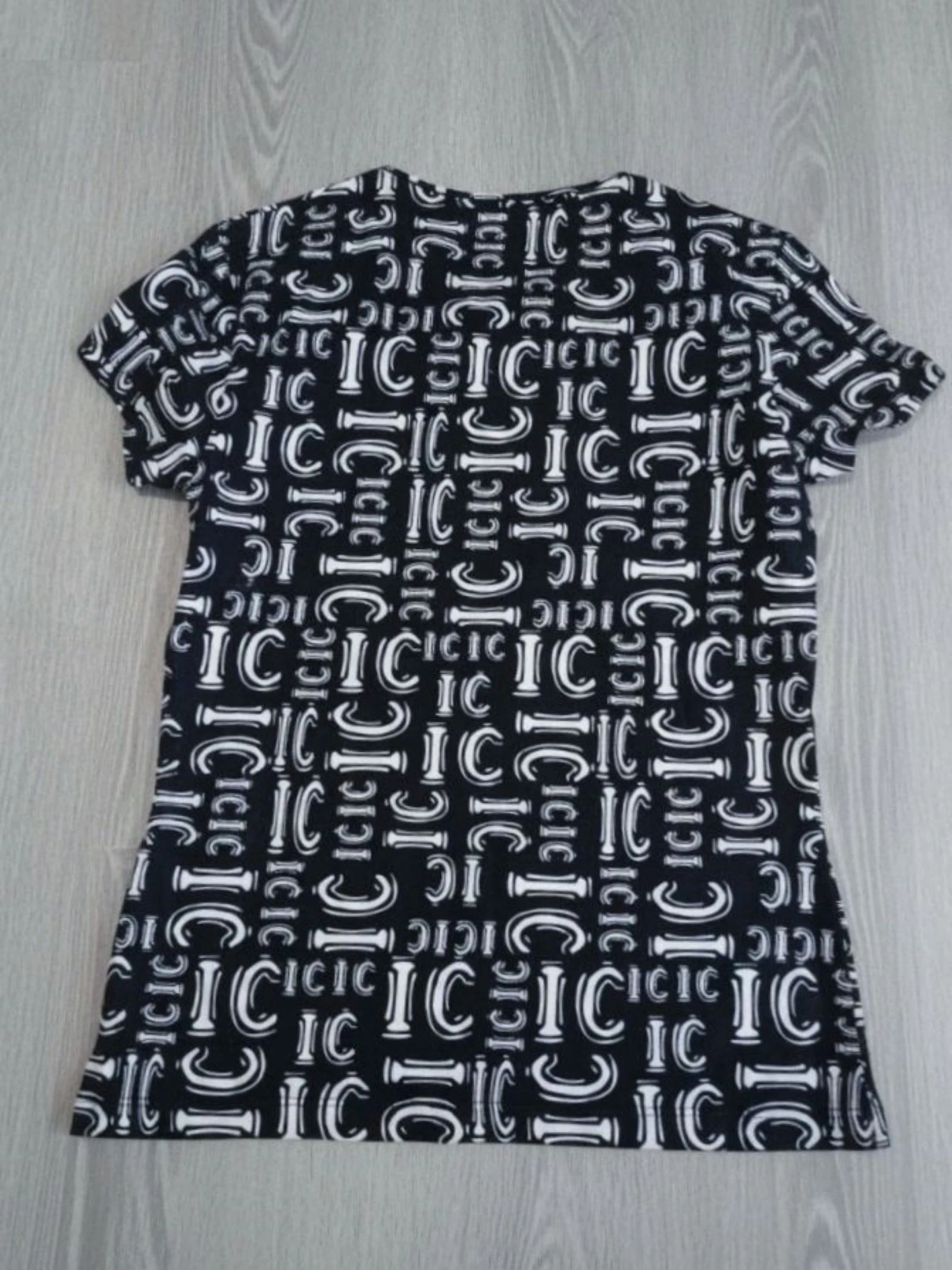 Katoenen T-shirt Imperio Clandestino Cyber Spellout Monogram Grafisch T-Shirt – photo 4